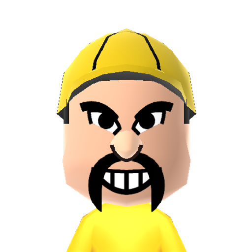 Wario Mii character preview