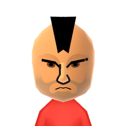 Vaas Mii character: From the game "Far Cry". Did he ever tell you the definition of insanity?