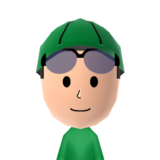 Jockey ♂ Mii character preview