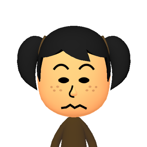 ÚÛÜÝÞßàáâã Mii character: This Mii is from the Switch SDK as a SampleDB Mii.