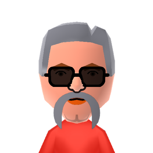 PaulTeutSr Mii character: Co-founder of Orange County Choppers, featured in the TV show "American Chopper".