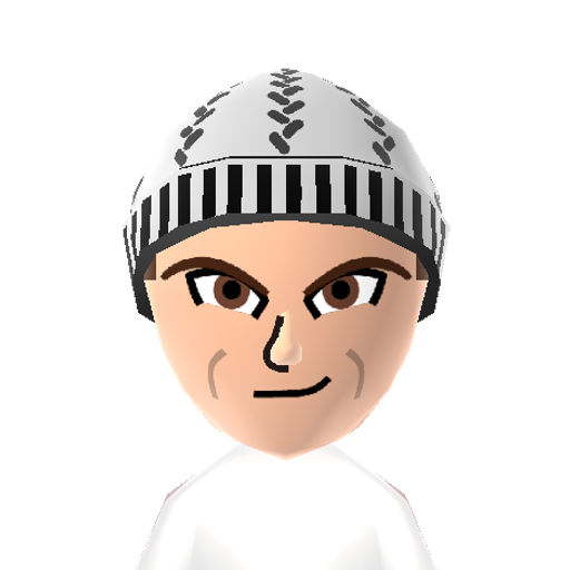 Clay pkmn Mii character: Gym Leader of Driftveil City's Gym from Pokemon.