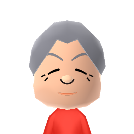 とめ Mii character: A Mii from Gotouchi Tetsudou: Gotouchi Chara to Nihon Zenkoku no Tabi