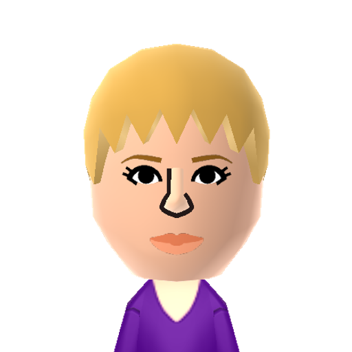 Astrid K. Mii character: Astrid Kirchherr German Photographer is known for her association with the Beatles she created clothing style and hairstyle this is iconic for the 60's era.