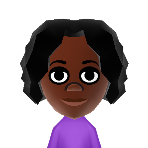 Libby Mii character: Cindy Vortex's best friend and Sheen's love interest in the cartoon series "Jimmy Neutron". Voiced by Crystal Scales.