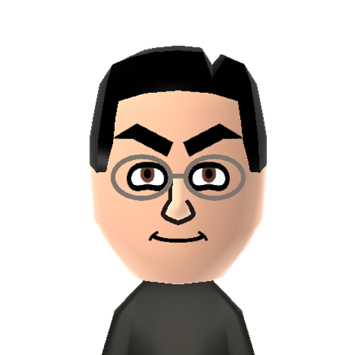 Colbert Mii character preview