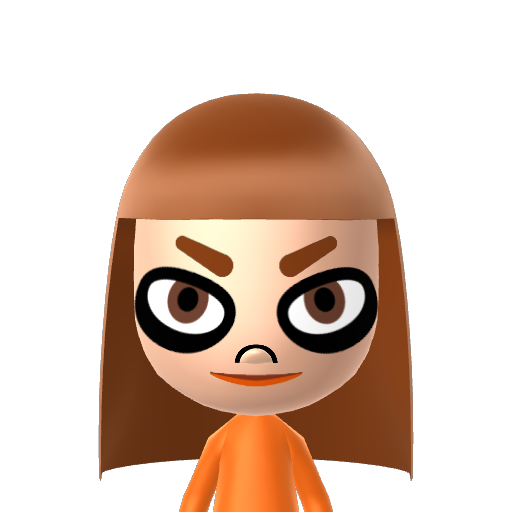 Sample 10 Mii character: A Mii used for promoting Mii Fighter Costumes