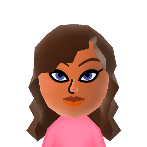 Mia Mii character: These are extracted and derived from the Mii Central Miis from the 3DS Miitopia.