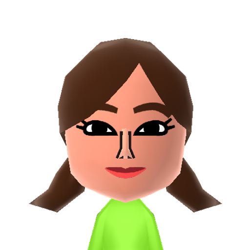 Roksana Mii character: A Mii from Preston's Custom Mii Modpack (WS)