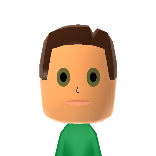 Swimmybird Mii character preview