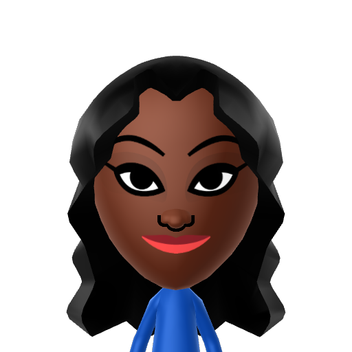 Sharona Mii character preview