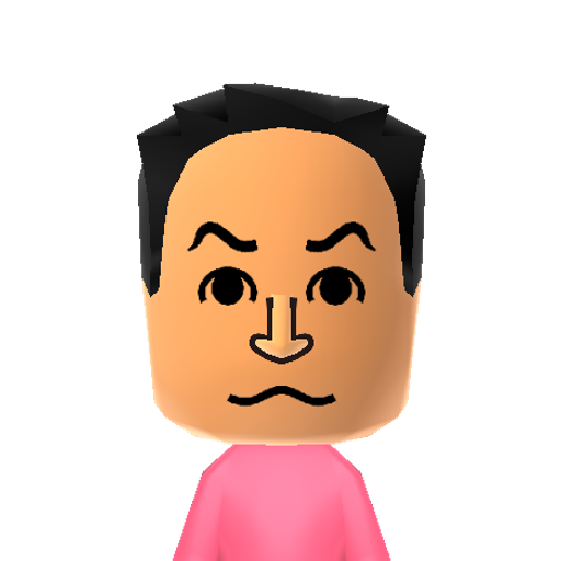 Deming Mii character: A Mii from Mythical Wolf's Custom CPU Miis (WSR)