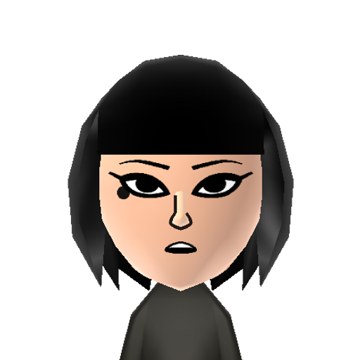 Faith Mii character: The protagonist of the game "Mirror's Edge".