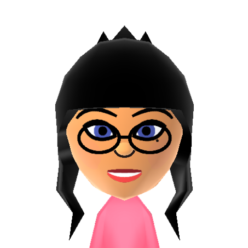 Zooey Mii character: Jessica Day from "New Girl", played by Zooey Deschanel.