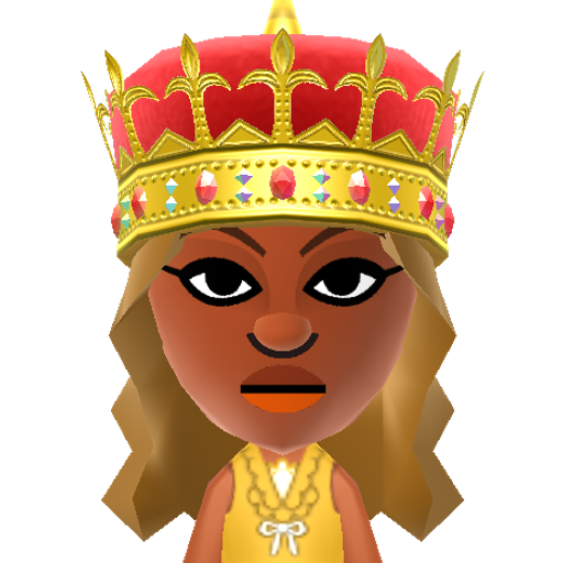 Beyoncé Mii character preview
