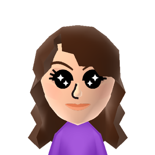 Violet Mii character preview