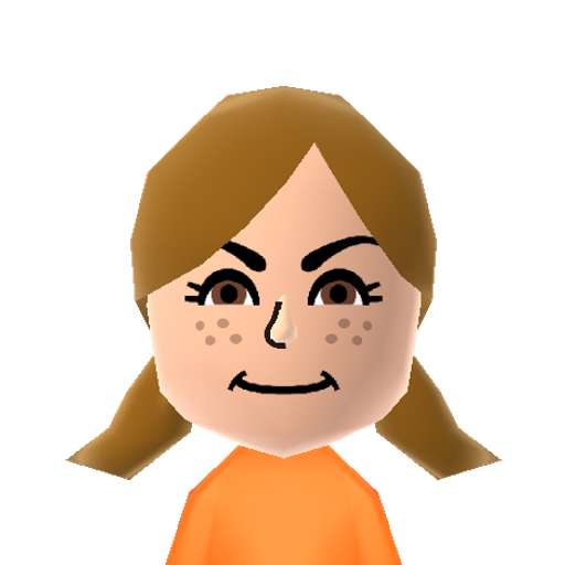 Lucía Mii character: From Wii Sports and Wii Party
