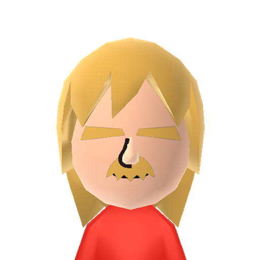 Fliec Mii character: Idk who this is