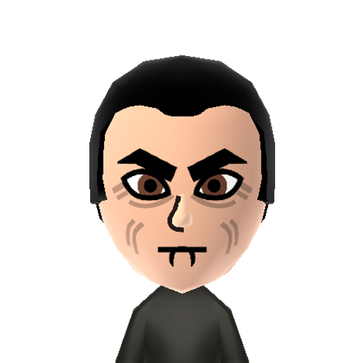 Dracula Mii character preview