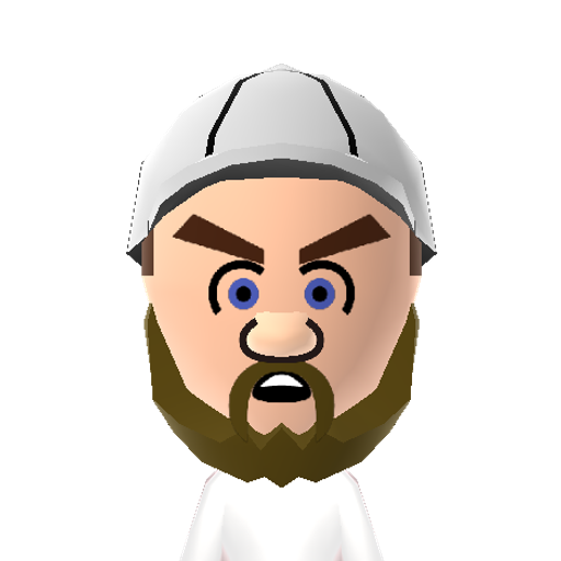 Crazy Dave Mii character: Crazy character from the video game "Plants vs. Zombies".