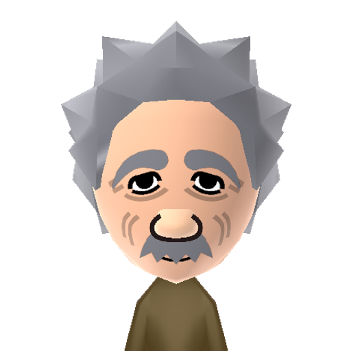 Albert Mii character preview