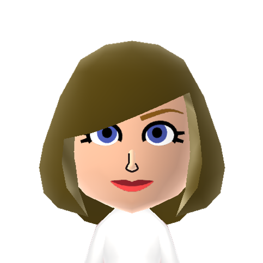 Susan Mii character: Woman from "Monsters vs. Aliens" who starts glowing green and turns into a giant. Voiced by Reese Witherspoon.