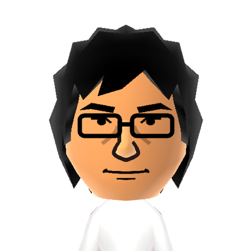 Kojima Mii character: The creator of the Metal Gear Solid franchise.