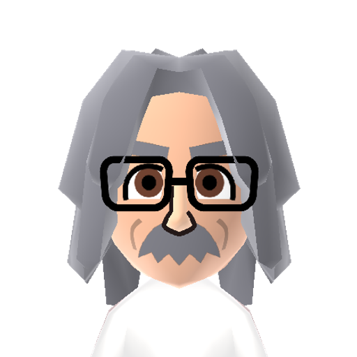 Einstein Mii character preview