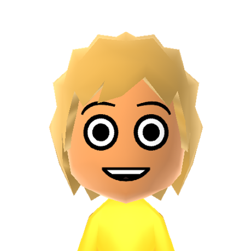 X Mii character: A Mii from Goiky Sports Resort, a mod for Wii Sports Resort