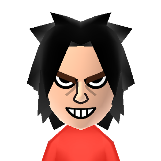 あくま Mii character preview