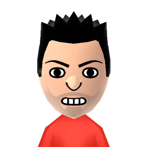 sweet bro Mii character preview