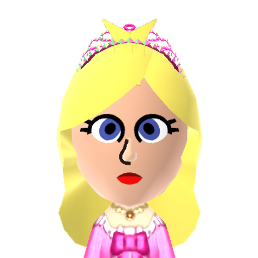 Peach Mii character: Yeah Peach... I aint savin' you dis time