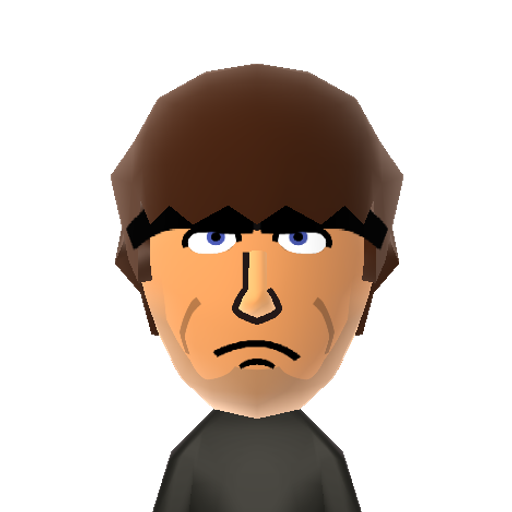 SolidSnake Mii character: The main character of the "Metal Gear" series. His real name is David.