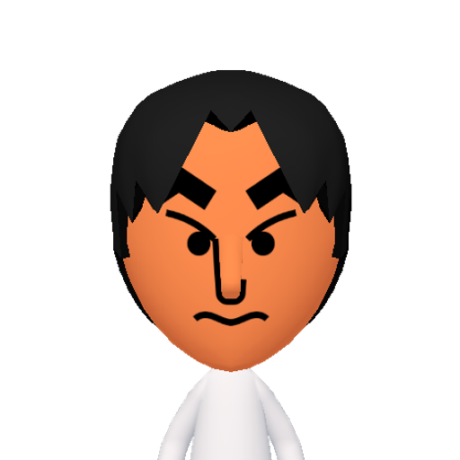 no name Mii character: This Mii is from the Switch SDK as a SampleDB Mii.