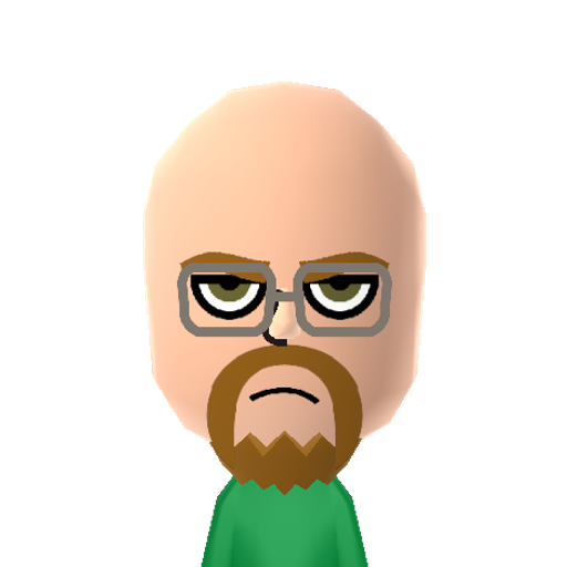 Heisenberg Mii character preview