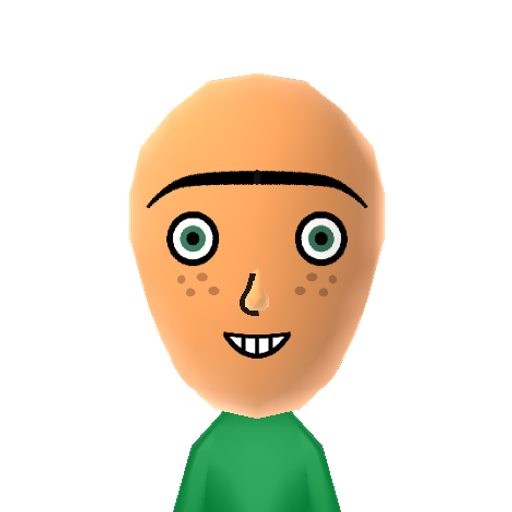 ED Mii character: From "Ed, Edd n Eddy" on Cartoon Network.