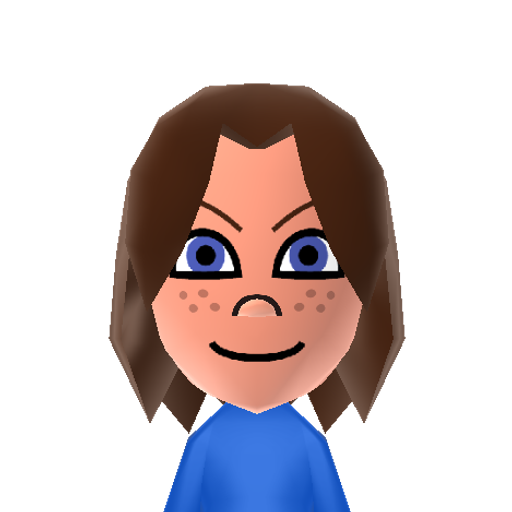 Guadalupe Mii character: A Mii from Preston's Custom Mii Modpack (WS)