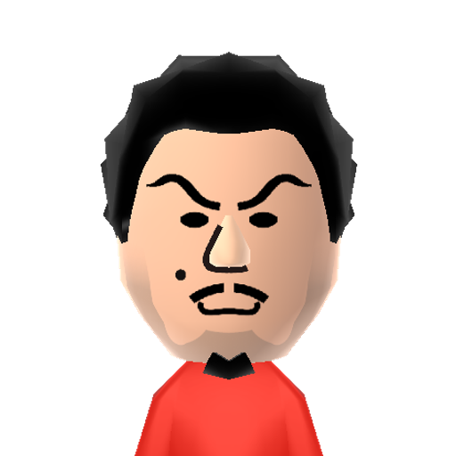 Satan Mii character: A human incarnation of the Prince of darkness, the very antithesis of all that is good and holy.