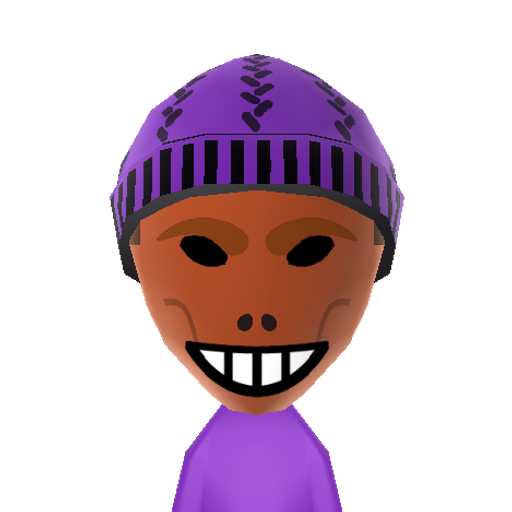 Ridley Mii character: Space Pirate enemy of Samus from Metroid games.