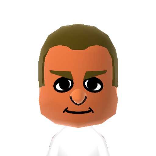NINTENDO Mii character: A Mii found in unused WaraWara files