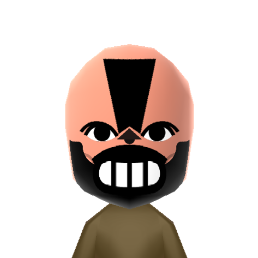 BANE Mii character preview