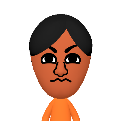 no name Mii character: This Mii is from the Switch SDK as a SampleDB Mii.