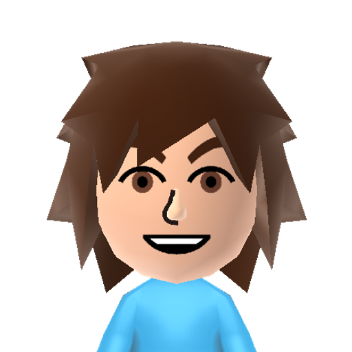 Rafinha Mii character: NNID: Rafaied