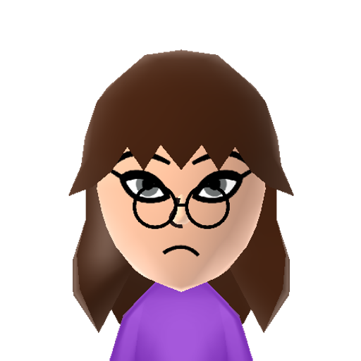 Zhu Li Mii character: The calm and serious woman from "The Legend of Korra" who is fiercely loyal to those she deems worthy and the wife of Iknik Blackstone Varrick.