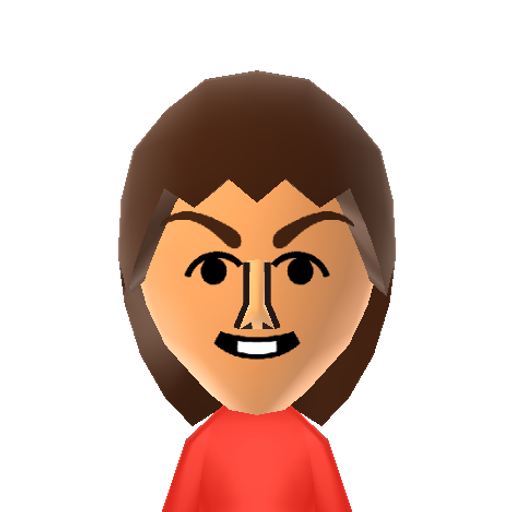 no name Mii character: A Mii from Dillon's Dead-Heat Breakers