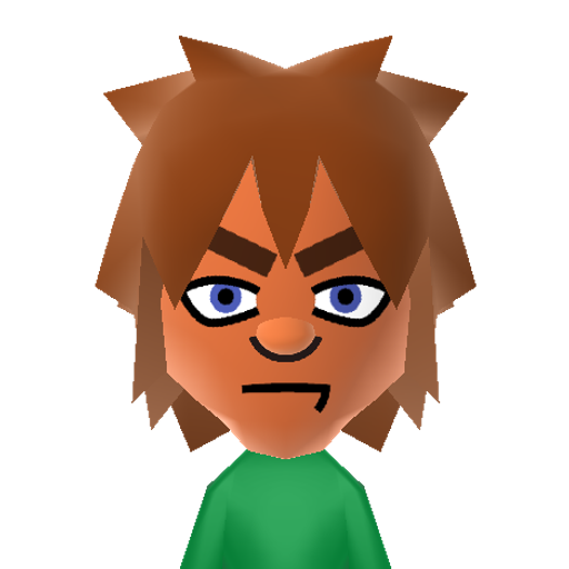 WANWAN Mii character: A Mii from Dillon's Dead-Heat Breakers