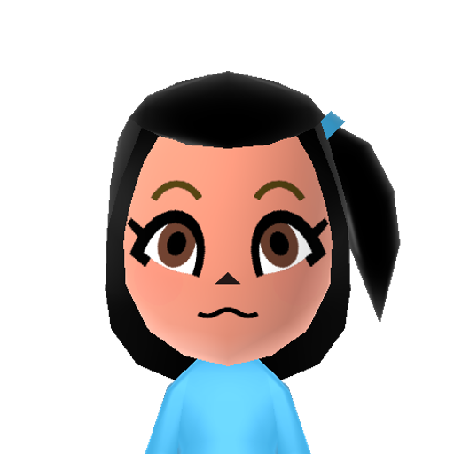 no name Mii character: A Mii from Dillon's Dead-Heat Breakers