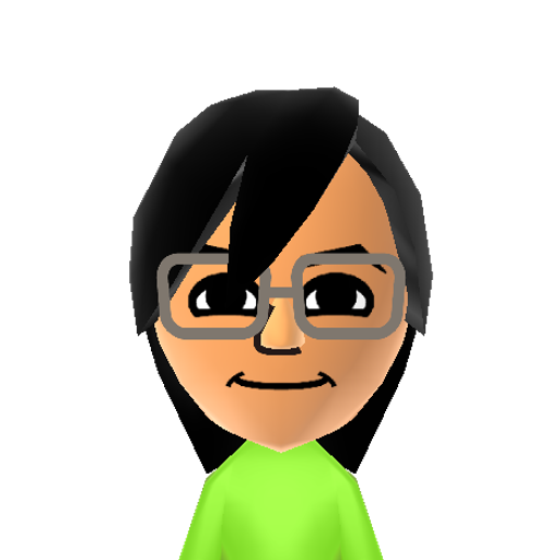 Kiyoshi Mii character: from Switch CPU Mii QR Codes! [@MythicalWolfYT]