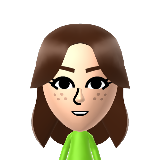 emerald Mii character preview
