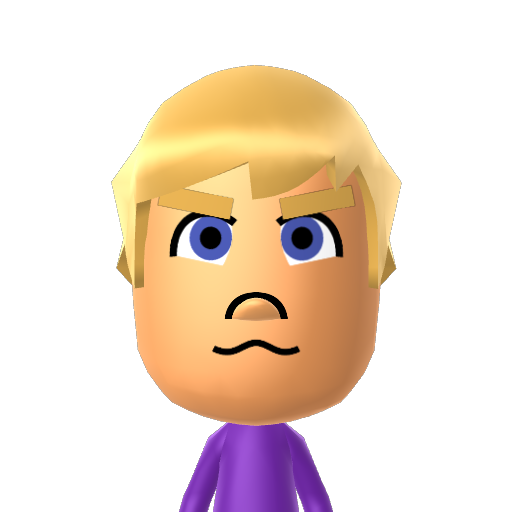 ? Mii character: A Mii uploaded to Check Mii Out Channel (WiiLInk)